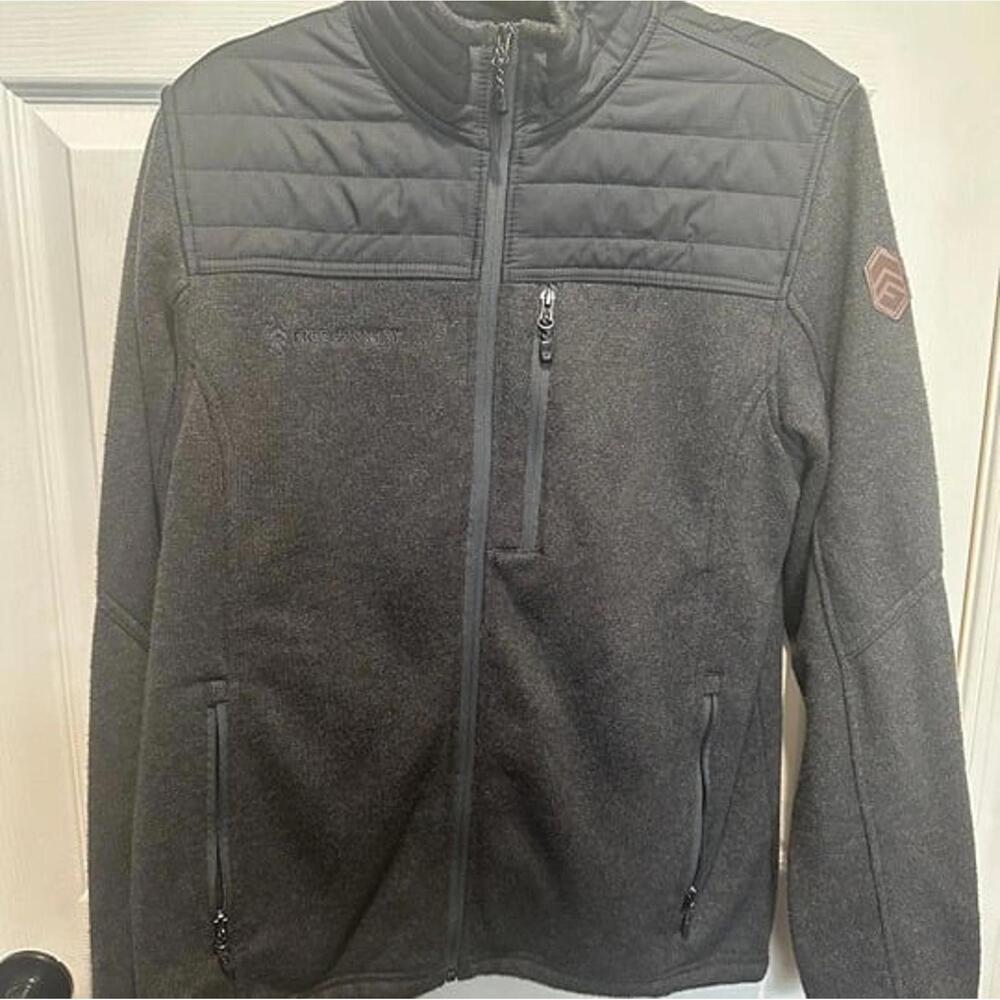 Free Country Men's Quilted Fleece Jacket